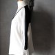 Czarno biała lniana bluzka basic len linen XS S