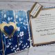 Kartka ślubna z uroczą parą młodą, personalizacja