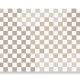 Mural Szachownica "Beige Chess Shades"