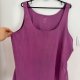Fioletowy top J.Jill bez rękawów basic plus size  4XL / 48 / 20