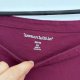 Bordowa bluzka Woman Within oversize plus size 100% bawełna 9XL / 58 / 30 Woman Within