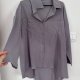 zara lniana koszula z kieszeniami oversize plus size 4XL / 48 / 20