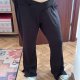 Zestaw: biała koszulka V-neck + czarne szerokie spodnie 4-5XL 48 / 20 Shein