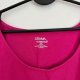 Essentials Fuksjowy top bez rękawów basic wygodny plus size 8XL / 56 / 28