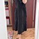 Czarna sukienka tiered z marszczeniem Terra Sky 28W-30W oversize plus size 9XL / 58 / 30