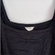 Czarna sukienka tiered z marszczeniem Terra Sky 28W-30W oversize plus size 9XL / 58 / 30