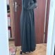 Czarna maxi sukienka z długim rękawem oversize Shein Curve plus size 4XL / 48 / 20