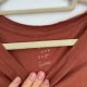 Koszulka damska oversize modal bawełna A New Day Plus Size brązowa 6XL / 52 / 24