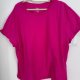 Neonowa różowa koszulka damska Imnyc Plus Size 100% bawełna oversize 8XL / 56 / 28