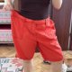 Czerwone szorty cargo St. John's Bay Plus Size 20W bawełniane z dużymi kieszeniami 4XL / 48 / 20