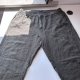 Oliwkowo-zielone szorty Architect 1X len + wiskoza 3/4 z sznurkiem XXL / 44 / 16