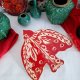 Ptak ceramiczny ludowy