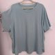 Miętowa bluzka SKY 4X (28W-30W) oversize basic V-neck Plus Size 8XL / 56 / 28