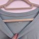 Miętowa bluzka SKY 4X (28W-30W) oversize basic V-neck Plus Size 8XL / 56 / 28