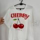 Koszulka pin up retro owoce nadruk vintage streetwear letnia wygodna luźna Shein 6XL / 52 / 24