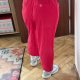 Różowe rybaczki JM Collection 18 20 bawełna elastan letnie XXXL / 46 / 18
