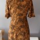 Sukienka Zebra Print 100% Wiskoza Guziki Boho Safari Rozm. 36