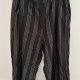 Czarne capri w białe paski Torrid 6XL bawełniane szerokie nogawki Plus Size 6XL / 52 / 24