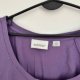 Lawendowa oversize bluzka Avenue 8XL okrągły dekolt miękka bawełna 8XL / 56 / 28