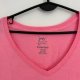 Pudroworóżowa koszulka V-neck Avenue 9XL bawełniana oversize Plus Size 9XL / 58 / 30
