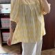 Żółta bluzka hiszpanka Torrid wiązana w pasie oversize boho 8XL / 56 / 28