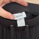 Avenue Black Cropped Pants Capri Plus Size Elastyczny Pas Szerokie Nogawki 3/4 4XL / 48 / 20