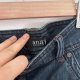 ANA Jeans rybaczki jeansowe Plus Size ciemny denim elastyczne 5XL / 50 / 22