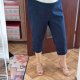 Jeansowe rybaczki Wound Woman Plus Size 18W ciemny denim XXXL / 46 / 18