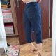 Jeansowe rybaczki Wound Woman Plus Size 18W ciemny denim XXXL / 46 / 18