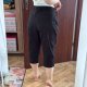 Lee Riders rybaczki czarne Plus Size midrise capri elastyczne klasyczne 4XL / 48 / 20