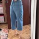 Gloria Vanderbilt rybaczki jeansowe Plus Size jasny denim Slimming Effect USA 4XL / 48 / 20