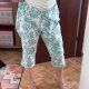Roz & Ali rybaczki bawełniane Plus Size kwiatowy wzór tropikalny USA 4XL / 48 / 20
