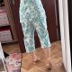 Roz & Ali rybaczki bawełniane Plus Size kwiatowy wzór tropikalny USA 4XL / 48 / 20