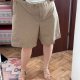 Lands’ End szorty bawełniane damskie Plus Size, beżowe klasyczne bermudy 5XL / 50 / 22