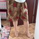 Susan Graver Style szorty damskie Plus Size, wzór animal + kwiaty, USA XXXL / 46 / 18
