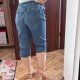 Rybaczki jeansowe damskie Plus Size, klasyczny denim, USA XXL / 44 / 16