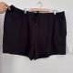 Terra & Sky szorty szerokie damskie Plus Size, czarne basic 5XL / 50 / 22