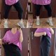 Zestaw: Danskin Now t-shirt + Old Navy Leggings Plus Size 6XL / 52 / 24