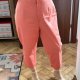 St. John's Bay capri spodnie bawełniane damskie Plus Size, koralowe, USA XXXL / 46 / 18