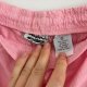 Hagston capri spodnie bawełniane damskie Plus Size, pudrowy róż 4XL / 48 / 20