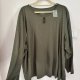 Oliwkowa bluzka oversize długi rękaw D&Co. Plus Size 9XL / 58 / 30