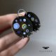 Kolczyki Dots - in the Colors of a Starry Night