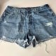 Jeansowe szorty z przetarciami Plus SizeWild Fable XXXL / 46 / 18