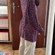 miękka tunika oversize z Lyocell | paisley rozmiar Uniwersalny