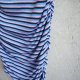 Sukienka duńskiej marki mbyM 100% tencel w paski bodycon