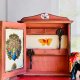 Ręcznie malowana szafka na klucze, Frida Kahlo, prezent, kwiaty