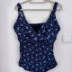 Lands' End komplet kąpielowy tankini + spódniczka | Paisley | r. 48/50 (18/20W)