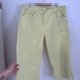 Modne jeansy Old Navy wide leg żółte | wysoki stan | r. XXL / 46 / 18