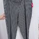Molly & Isadora spodnie w kratkę Vichy wide leg | 28W / 56 / 28