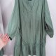 Lane Bryant Sukienka bawełniana Sage Green | 100% bawełna | NOWA z metką | 4XL / 56 / 26-28